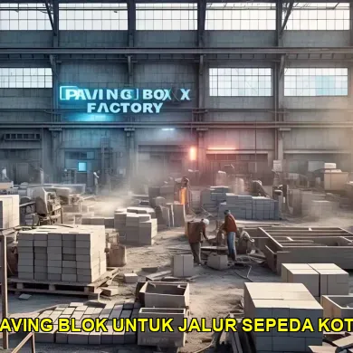 Revolusi Paving Blok untuk Jalur Sepeda Kota di Jl. Sudirman